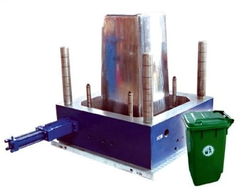 戶外環(huán)衛(wèi)垃圾桶模具 ,臺州市黃巖萬亞塑料模具廠 普通合伙