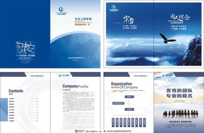 企業(yè)管理服務畫冊 賦能組織，驅(qū)動卓越